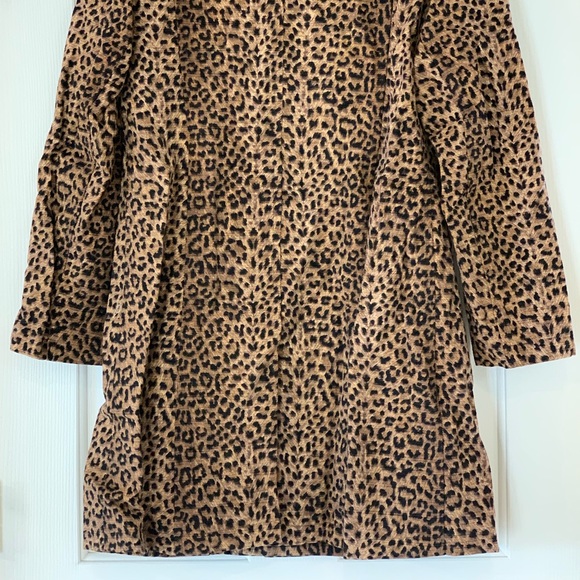 Judy Lee Cole Leopard Print Fur Jacket Size 8 - Picture 4 of 4